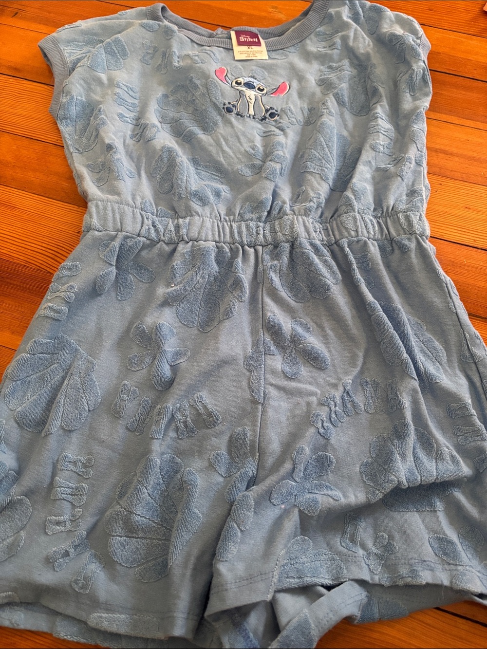 Girls Stitch Romper